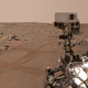 A selfie taken by NASA’s Perseverance rover on September 10, 2021.